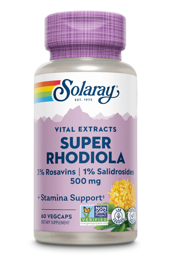 SUPER RHODIOLA 500mg 60 VEGCAPS