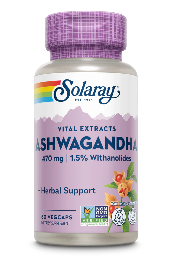 ASHWAGANDHA 470mg 60 VEGCAPS