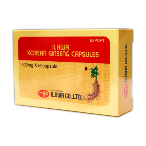 IL HWA KOREAN GINSENG 50 CAPSULES