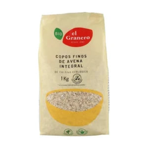 COPOS FINOS DE AVENA INTEGRAL 1kg+200g