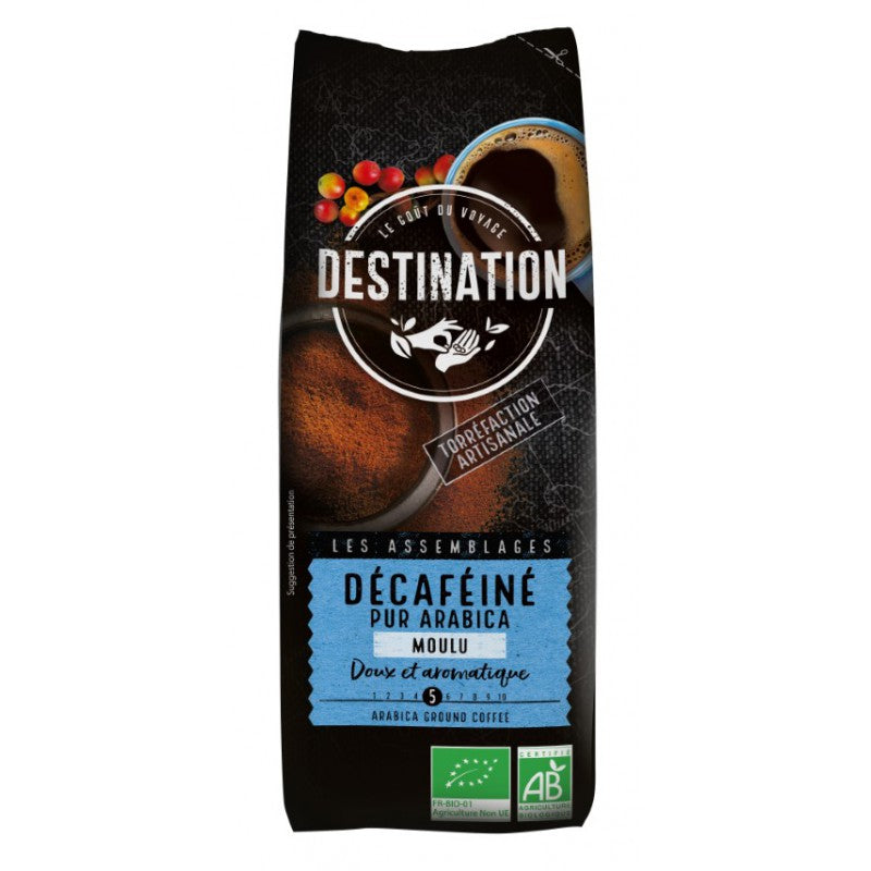 CAFÉ DESCAFEINADO MOLIDO ARABICO 250g