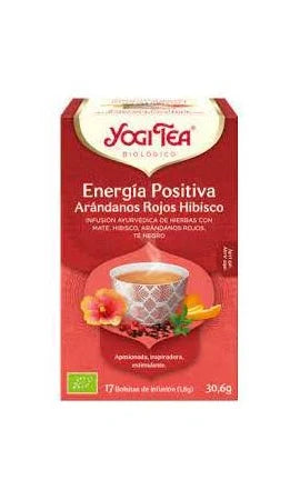 ENERGÍA POSITIVA ARÁNDANOS ROJOS HIBISCO 17 BOLSITAS