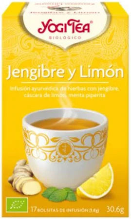 JENGIBRE Y LIMÓN 17 BOLSITAS