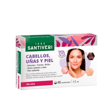 CABELLOS UÑAS Y PIEL 48 COMPRIMIDOS