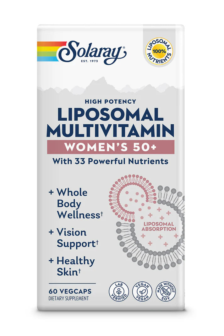 LIPOSONAL MULTIVITAMIN WOMEN'S 50+ 60 VEGCAPS