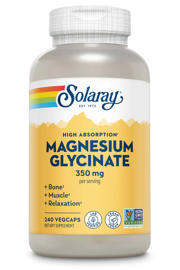 MAGNESIUM BISGLYCINATE 116g 120 VEGCAPS