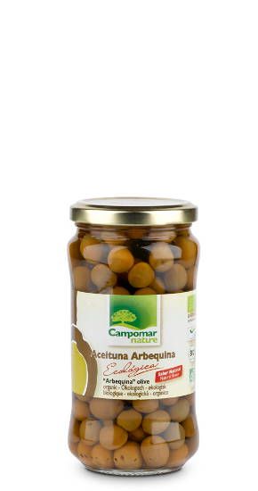 ACEITUNA ARBEQUINA SABOR NATURAL ECOLÓGICA 350g