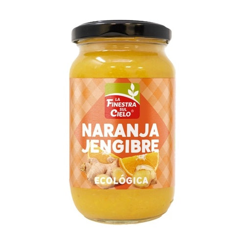 COMPOTA DE NARANJA Y JENGIBRE ECOLÓGICA 280g
