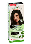 Crema Colorante a la Henna Negro Henna, Jojoba y Aloe Vera