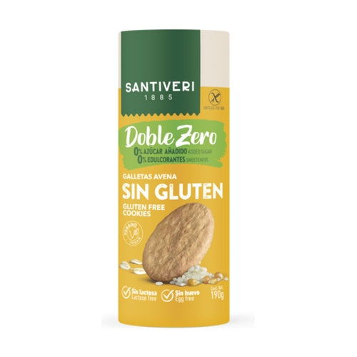GALLETAS SIN GLUTEN DOBLE ZERO 190g