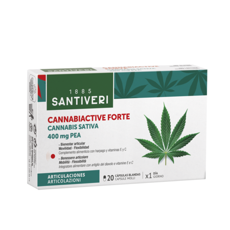 CANNABIACTIVE FORTE 20 CÁPSULAS BLANDAS