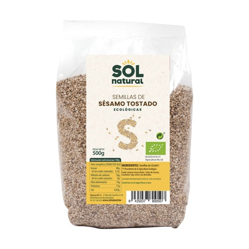SEMILLAS DE SÉSAMO NATURAL ECOLÓGICO 500g