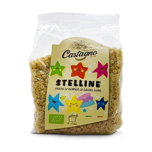 STELLINE PASTA DE SÉMOLA DE TRIGO DURO ECOLÓGICA 500g