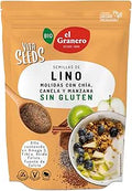 SEMILLAS DE LINO MOLIDAS CON CHÍA CANELA Y MANZANA 200g