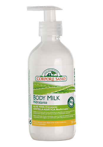 Body Milk Hidratante Aloe Vera y Centella Asiática