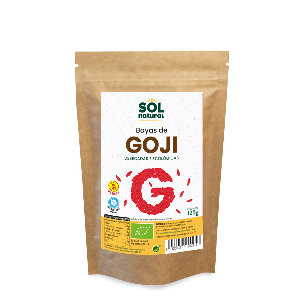 BAYAS DE GOJI DESECADAS ECOLÓGICAS