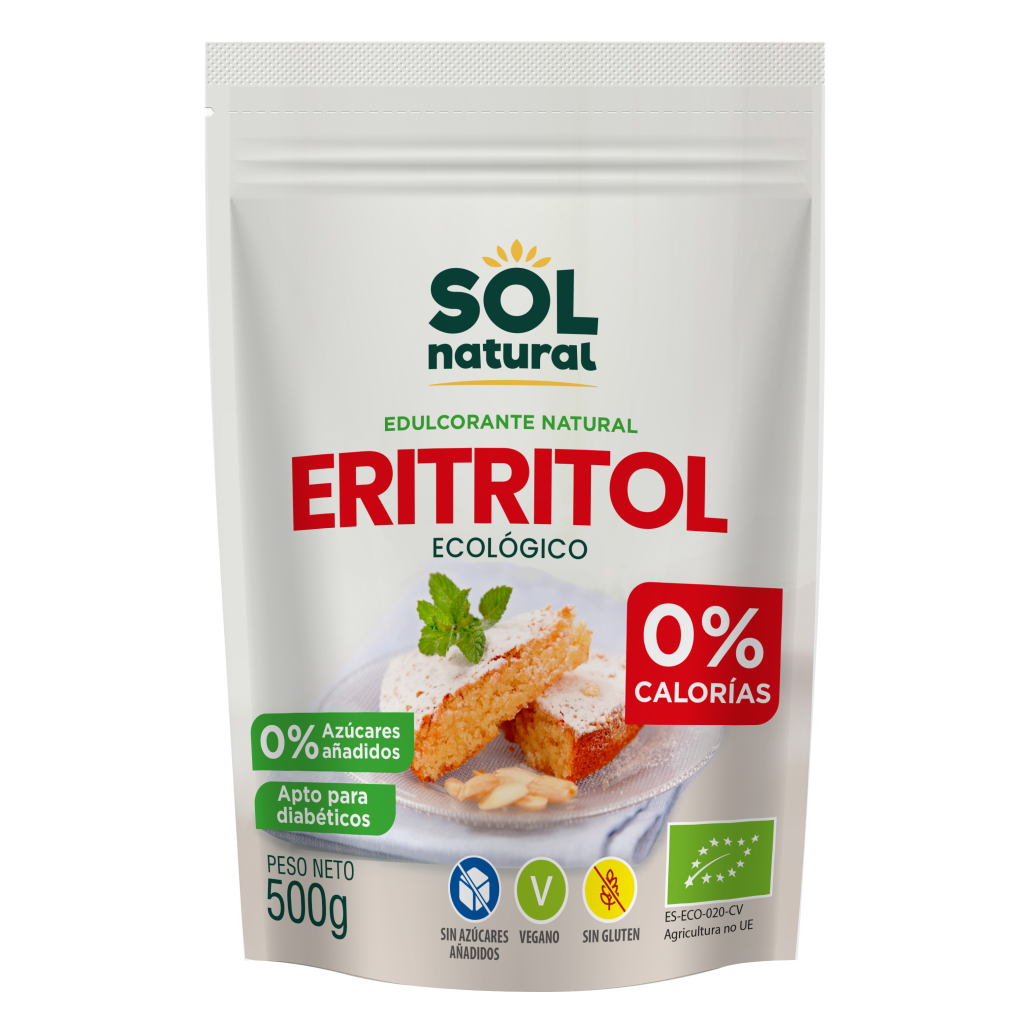 ERITRITOL ECOLÓGICO 500g