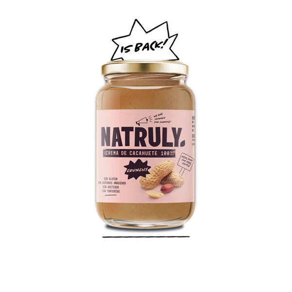 Crema de cacahuete crunchy 500g