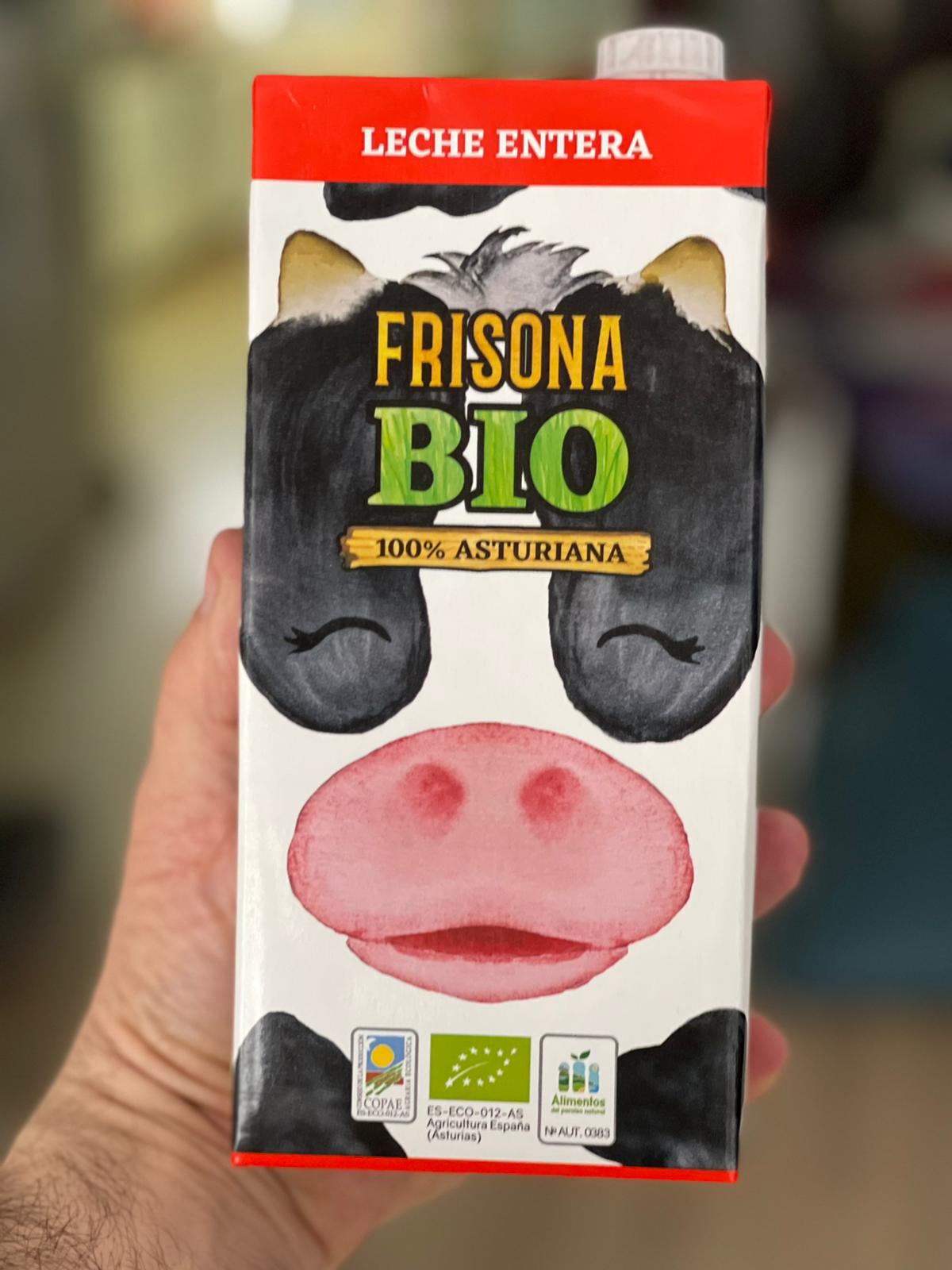 LECHE DE VACA BIO ENTERA 100% ASTURIANA