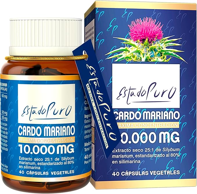 CARDO MARIANO 10000mg 40 CÁPSULAS