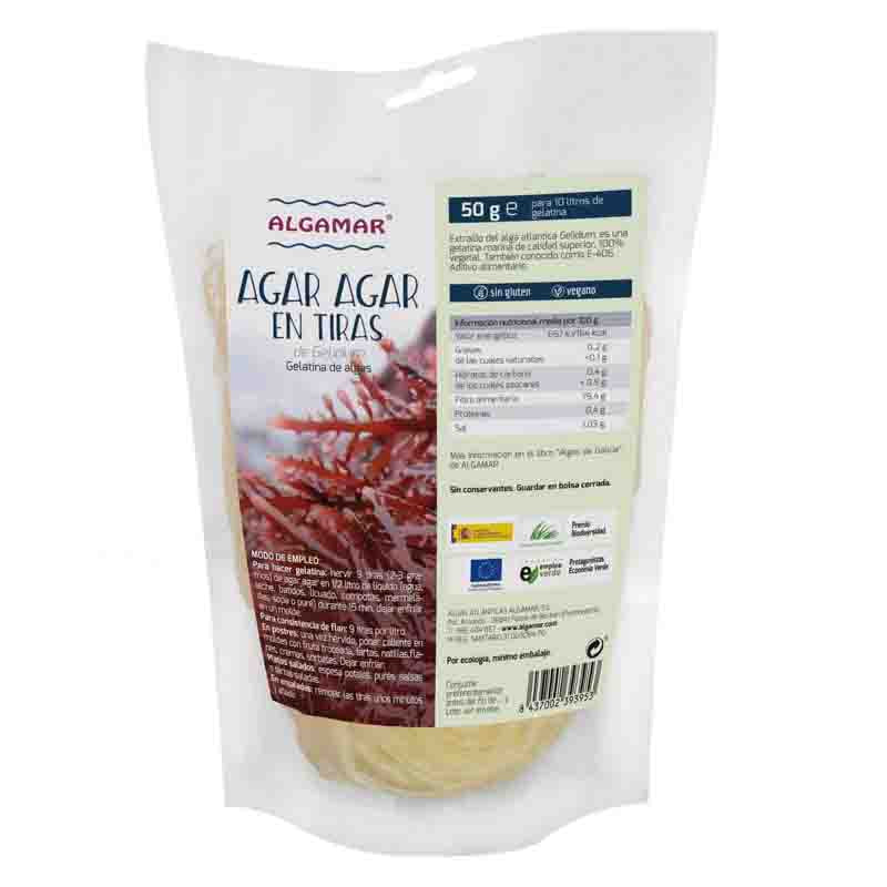 AGAR AGAR EN TIRAS 50g