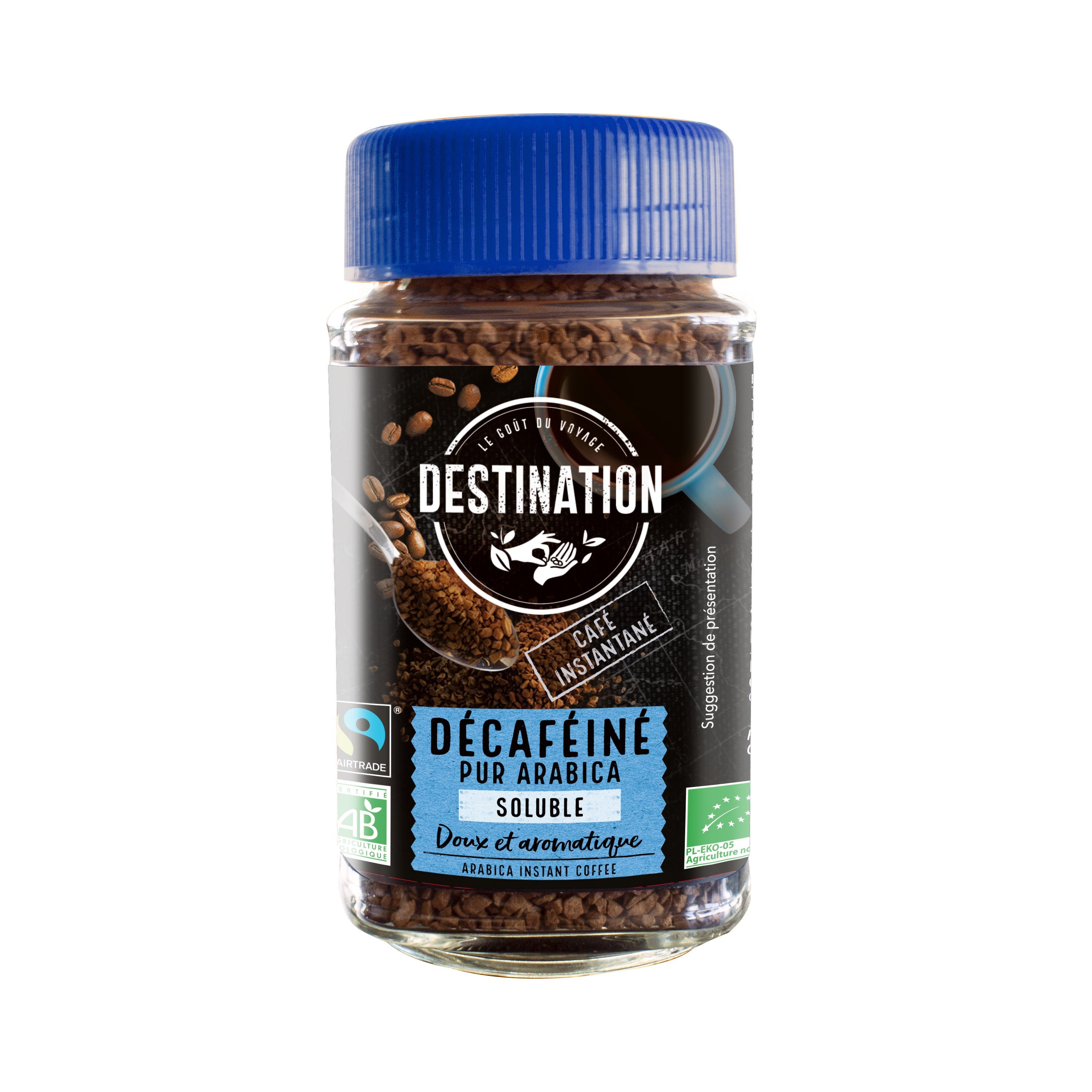 CAFÉ DESCAFEINADO ARÁBICO PURO 100g