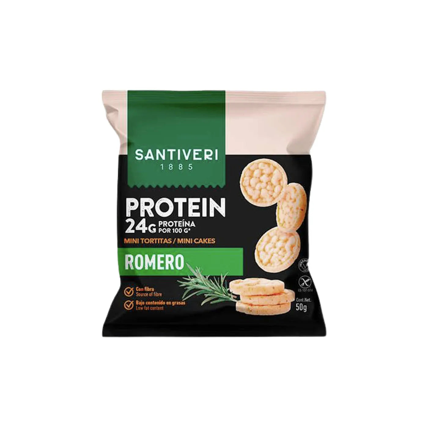 MINI TORTITAS PROTEICAS ROMERO