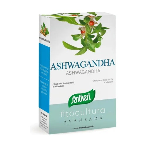 ASHWAGANDHA 40 CÁPSULAS SANTIVERI