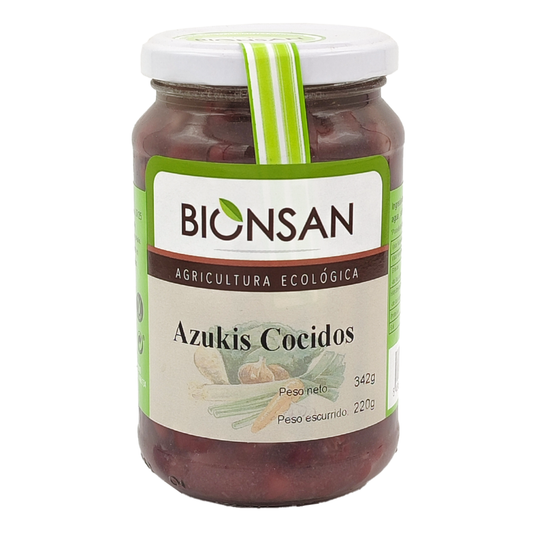 Azukis Cocidos Ecológicos 220gr