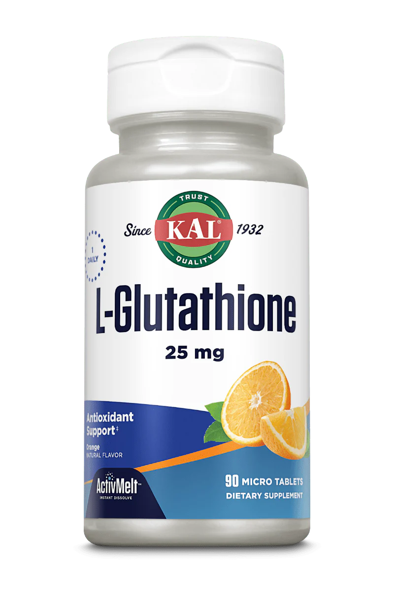 L-GLUTATHIONE 25mg 90  comprimidos microsolubles