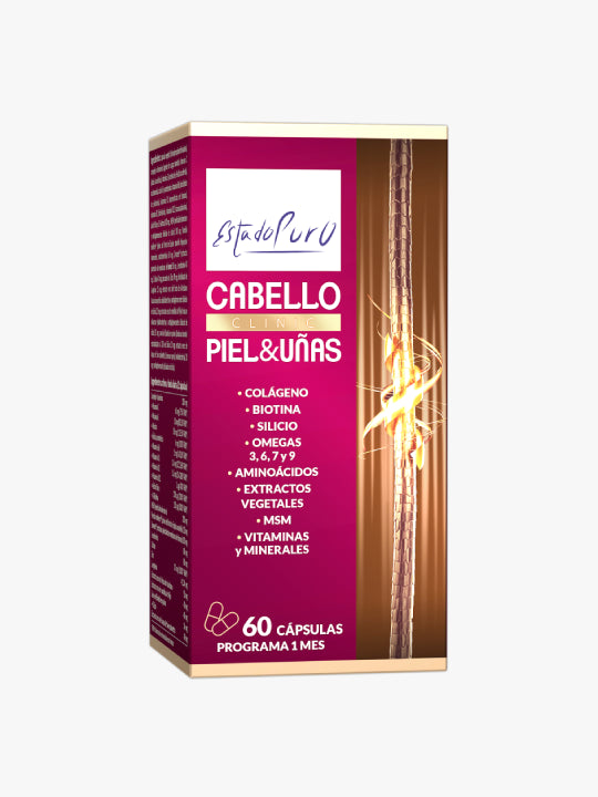 Cabello, piel y uñas 60 caps