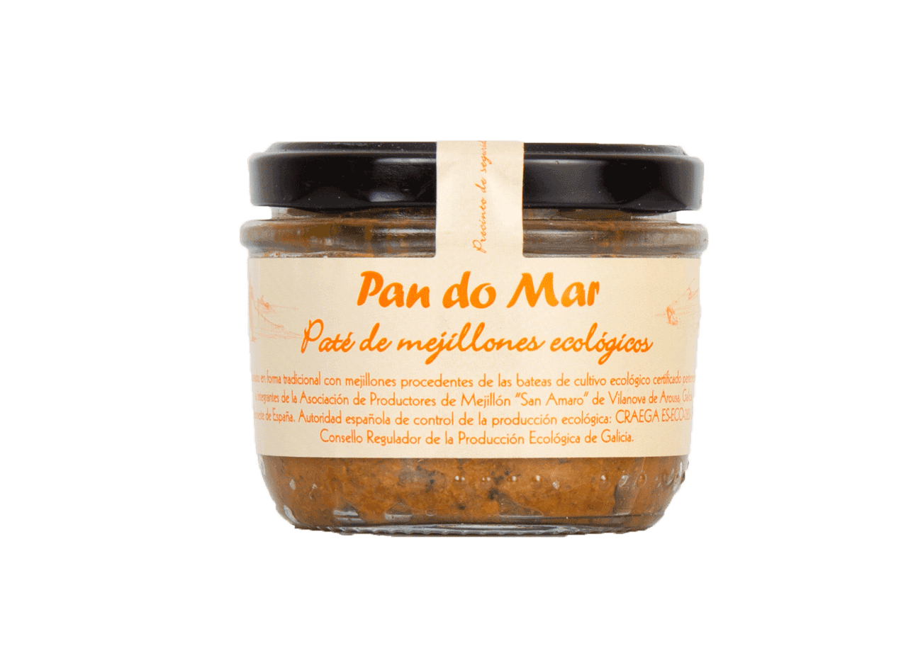 PATÉ DE MEJILLONES ECOLÓGICOS 125g