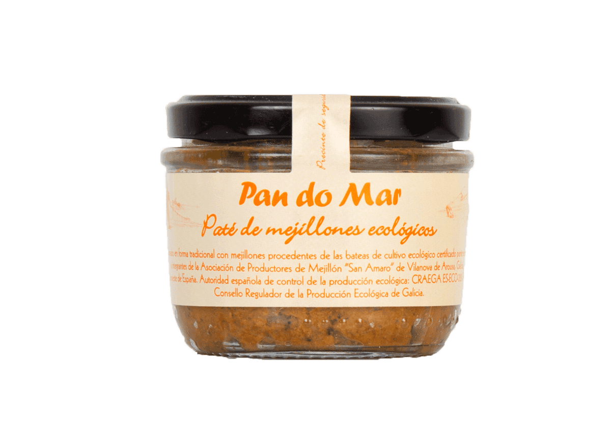 PATÉ DE MEJILLONES ECOLÓGICOS 125g