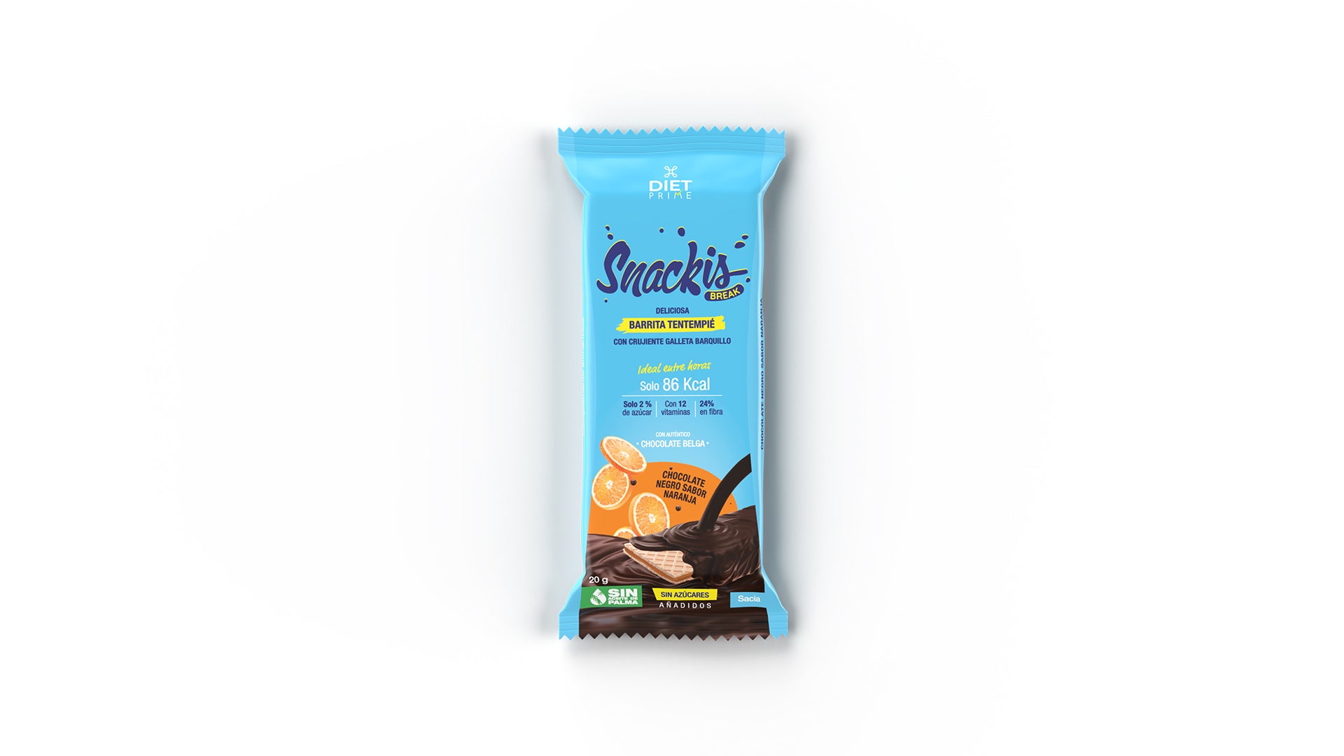 BARRITA TENTEMPIÉ CHOCOLATE NEGRO SABOR NARANJA