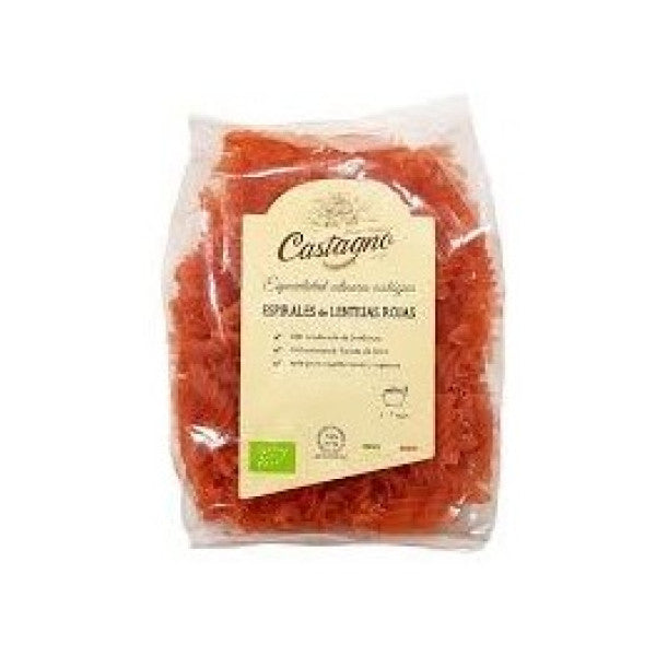 ESPIRALES DE LENTEJAS ROJAS 250g
