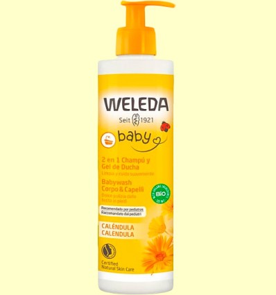 Champú & Gel de ducha Caléndula 400ml