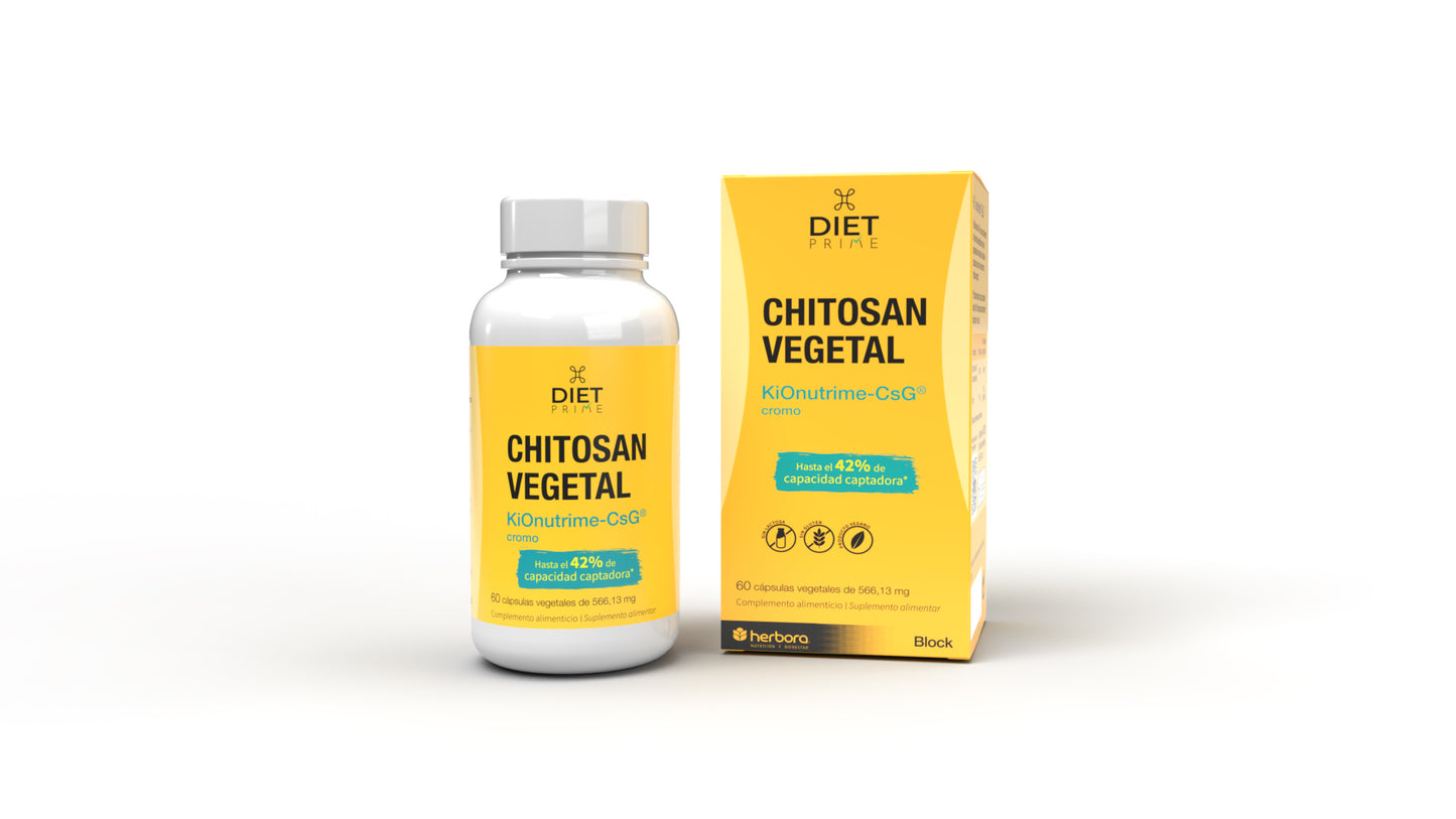 CHITOSAN VEGETAL 60 CAPSULAS HERBORA