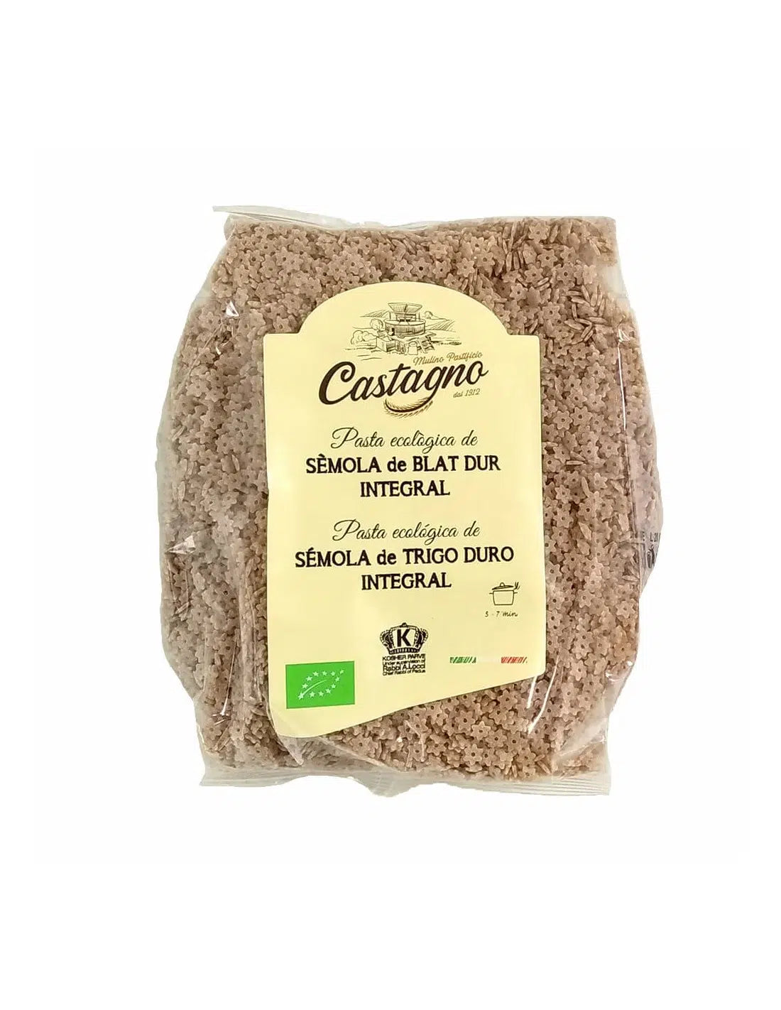 ESTRELLITAS DE SÉMOLA DE TRIGO DURO INTEGRAL 500g