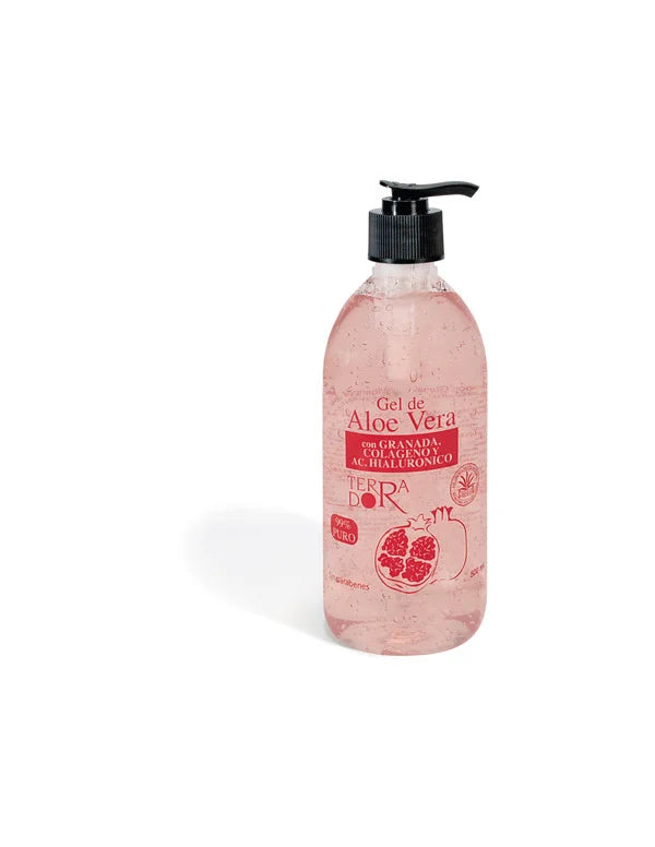 GEL ALOE VERA CON GRANADA, COLÁGENO Y ÁCIDO HIALURÓNICO