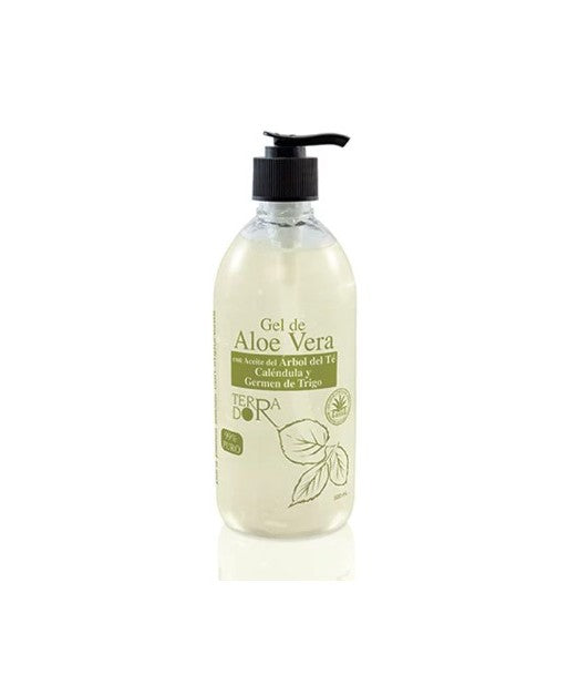 GEL ALOE VERA CON ACEITE DE ARBOL DE TÉ CALÉNDULA Y GERMEN DE TRIGO