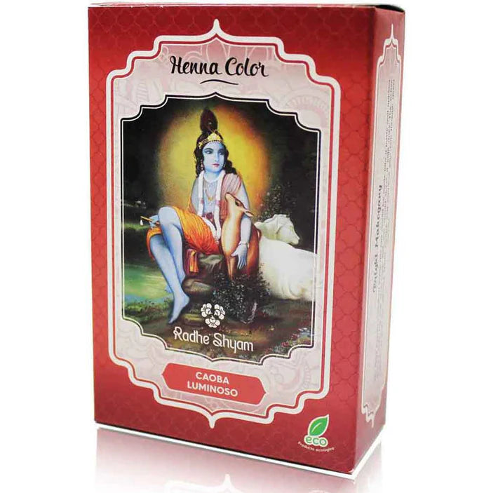Henna Radhe Caoba Luminoso Polvo
