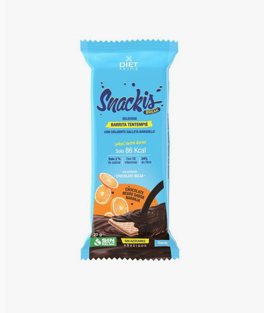 SNACKIS NARANJA CHOCOLATE NEGRO