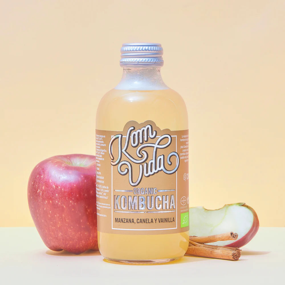 KOMBUCHA MANZANA, CANELA Y VAINILLA 250ml