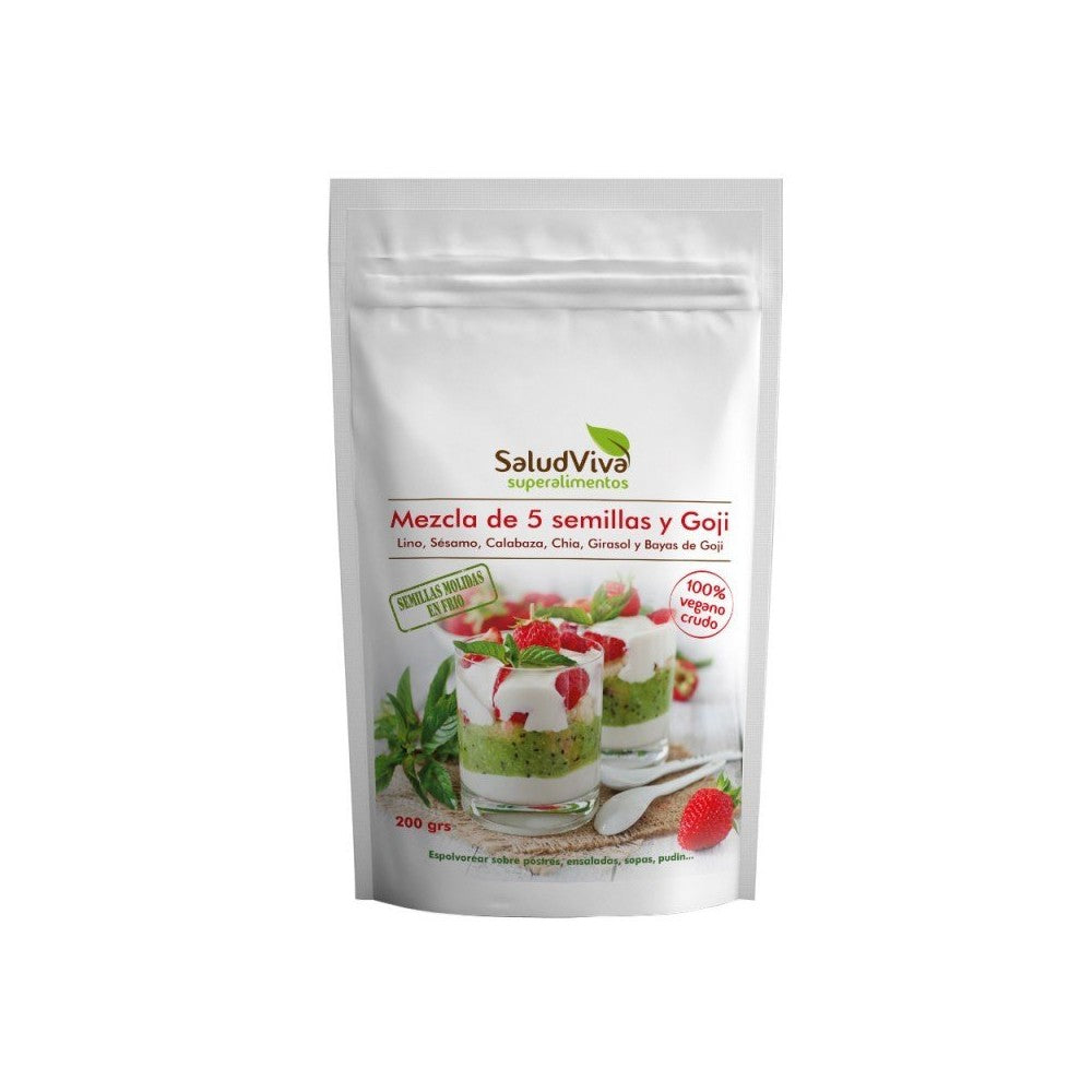 MEZCLA DE 5 SEMILLAS Y GOJI 200g