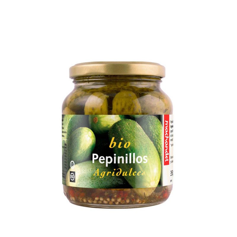 BIO PEPINILLOS AGRIDULCES 350g
