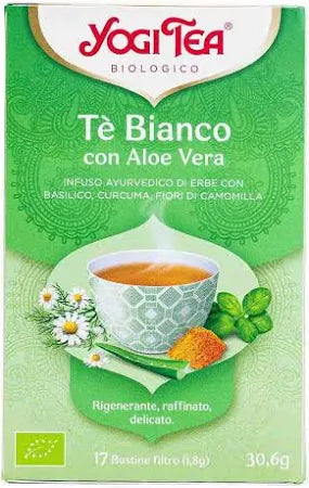 TÉ BLANCO CON ALOE VERA 17 BOLSITAS