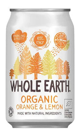 BEBIDA ORGÁNICA NARANJA Y LIMÓN