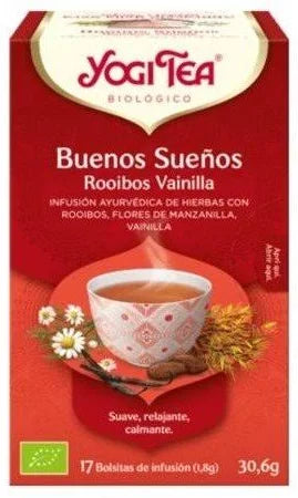 BUENOS SUEÑOS ROOIBOS VAINILLA 17 BOLSITAS