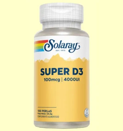 SUPER D3 100mcg 4000OUI 100 PERLAS