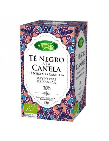 TÉ NEGRO A LA CANELA 20 BOLSITAS
